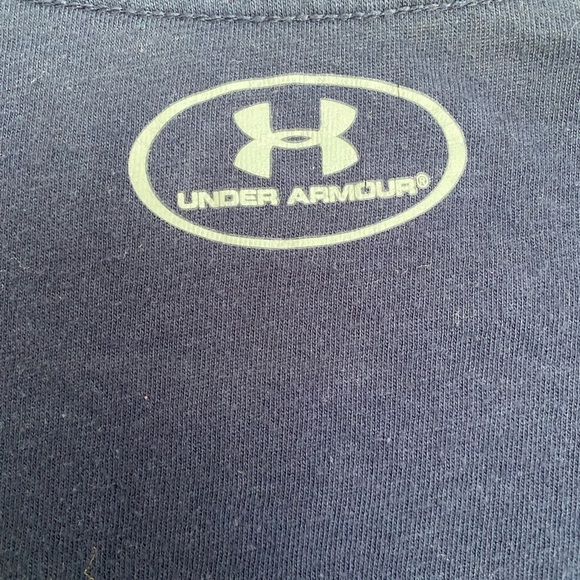 Under Armour Penn‎ State Long Sleeve Shirt Size Small Nittany Lions Navy Logo - Picture 4 of 10